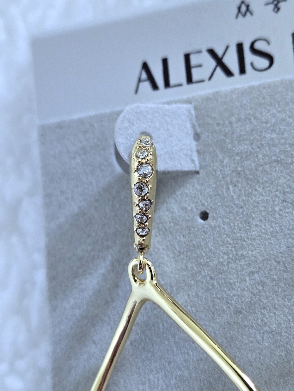 Alexis Bittar Sculpted "Aura" Open Diamond♦️ Shaped Earrings - Picture 8 of 14